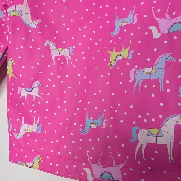 Joules Horse Equestrian Fleece Lined Coat Raincoat 2 - Picture 4 of 7